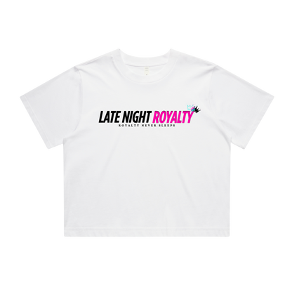 Late Night Royalty Crop Top